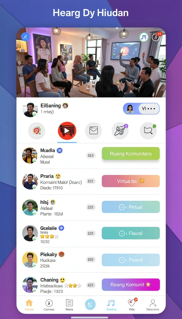 Beragam pilihan permainan menarik dalam aplikasi evip2 App APK Terbaru.