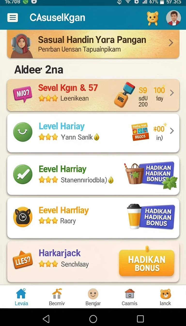 Beragam pilihan permainan menarik dalam aplikasi Review Aplikasi aman69.
